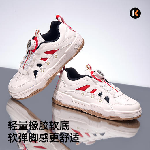 卡特兔童鞋儿童板鞋男童2025秋季滑板鞋防滑耐磨透气女童跑步鞋 商品图4