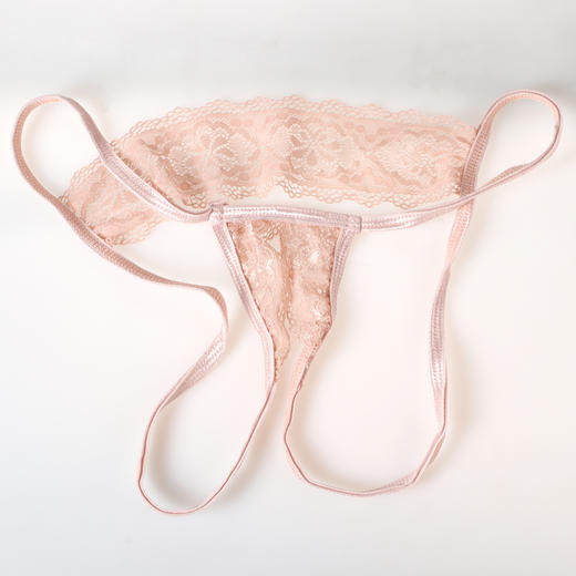 漫渺性感蕾丝钢托三点式情趣内衣开档免脱床上激情透视火辣诱惑套装女 商品图6