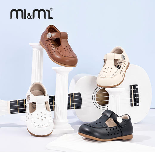 M1&M2镂空复古皮鞋M515A1072 商品图1