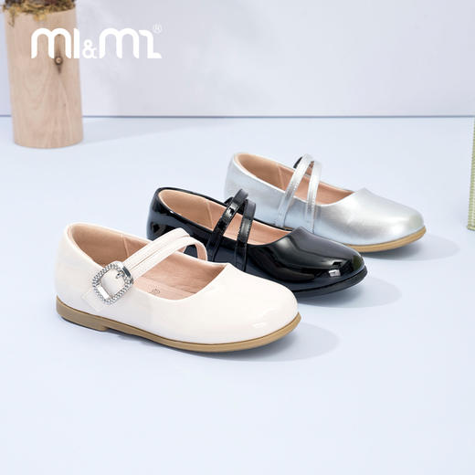 M1&M2方钻扣时尚皮鞋M515A2077 商品图3