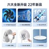 美的（Midea）电风扇落地电扇台式桌面台扇办公室宿舍低音空气循环扇小电扇白色落地扇 SAF30AC 商品缩略图2