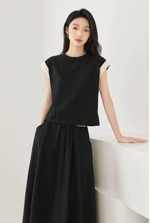 品牌清仓莫代尔棉体感太空棉显瘦套装 商品图0