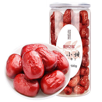 果然之家新疆若羌灰枣500g免洗红枣孕妇零食补气血健康零食泡水茶专用红枣 /休闲食品 /蜜饯果干 /枣 商品图2