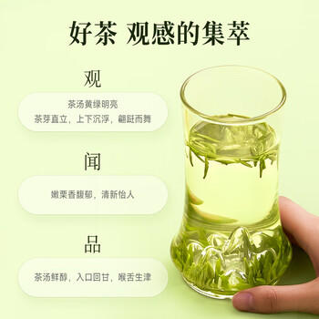 竹叶青绿茶 峨眉山2026新茶 特级品味100g 袋装茶叶自己喝14004 /水饮冲调 /茗茶 /绿茶 商品图7