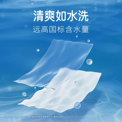 可心柔 冰川水 湿巾 80片*4包 商品图2