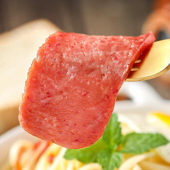 梅林 清真 牛肉午餐肉罐头  即食 340g 中粮出品 新老包装交替发货 /休闲食品 /罐头食品 /畜肉类罐头 商品图0