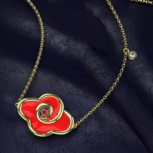 鸿运来-项链手链套装 项链含银2.8g+手链含银2g 商品图8