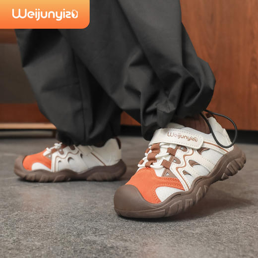 炜俊亿足儿童运动鞋男童鞋子新款春秋休闲女童机能鞋轻便跑步鞋小童鞋24-33 商品图3