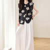 休闲洋气减龄无袖上衣阔腿裤两件套YBER292 商品缩略图3