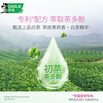 好来（DARLIE）(原黑人)茶倍健茉莉白茶牙膏清新口气健齿护龈190g新旧包装随机 /个人护理 /口腔护理 /牙膏 商品图3