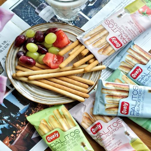 西班牙Quely地中海饼干条|橄榄油烘烤，咸香酥脆，配料干净，大人小孩都爱吃 商品图0