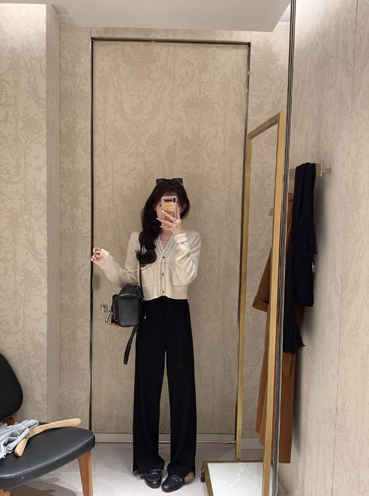 金蘑菇菇  针织裤 / 秋冬矜贵松弛通勤 商品图1