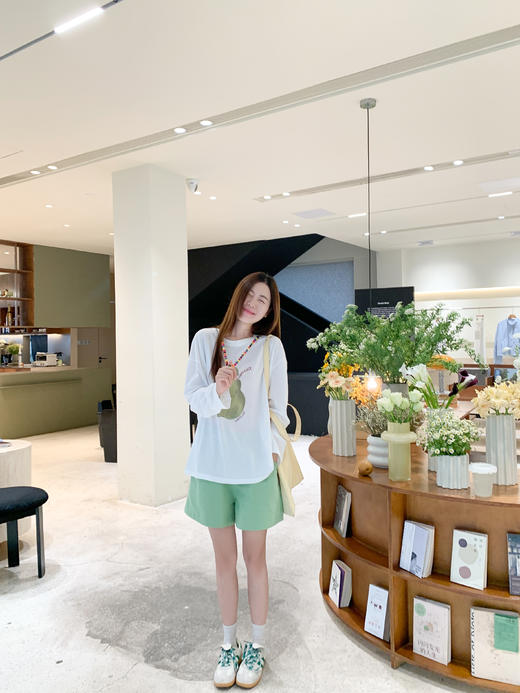 <曾小咸推荐>现货秒杀！卖完不补 ！微信打折价！百搭梨子圆领长袖 日常109.99 立减50 秒杀59.99！ 商品图7