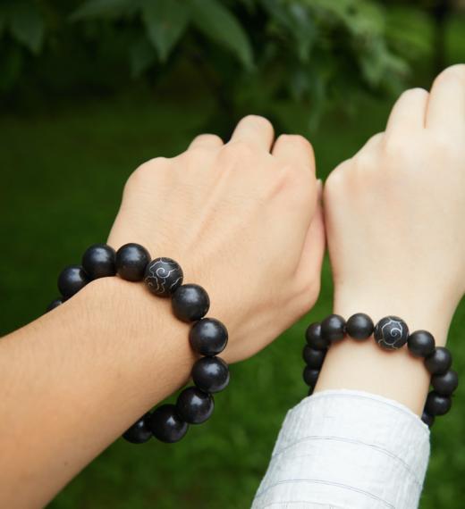 龙涎祥云珠手串·项链（男女款），古法合香手艺，8种植物名香制珠，老祖宗的随身香氛 商品图1