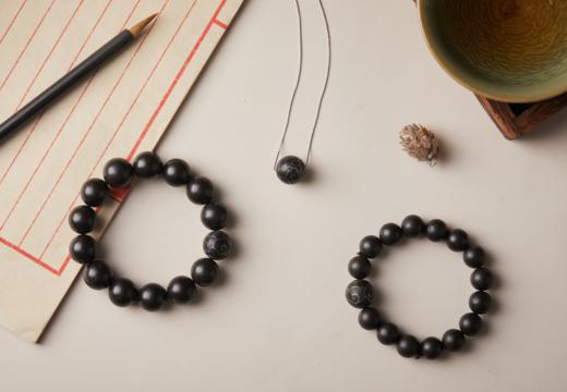 龙涎祥云珠手串·项链（男女款），古法合香手艺，8种植物名香制珠，老祖宗的随身香氛 商品图6