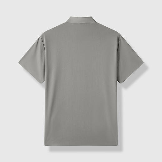 GXG男装【7A抗菌】25夏季时尚简约凉感透气通勤男式短袖polo衫K&C 商品图3