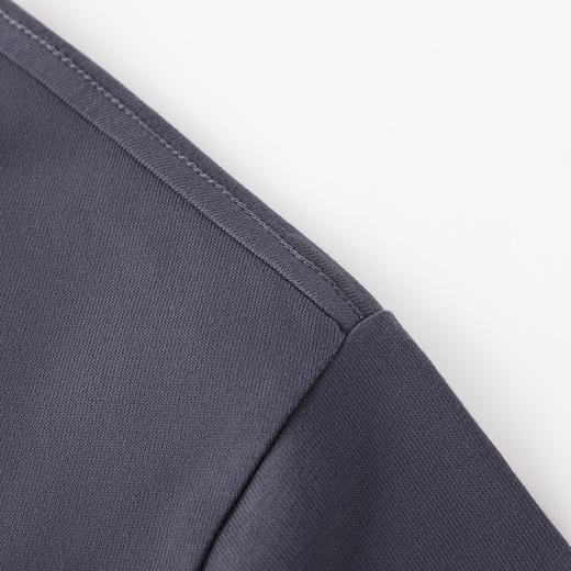 GXG男装【领口小熊】25夏季时尚弧形字母微阔版男式重磅短袖t恤K&C 商品图9