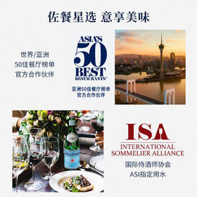 圣培露（S.PELLECRINO）意大利含气天然矿泉水气泡水750ml*12瓶 /水饮冲调 /饮用水 /矿泉水