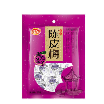 佳宝陈皮梅潮汕特产320g蜜饯 水果干果脯话话梅结婚酸甜零食 /休闲食品 /蜜饯果干 /梅子干 商品图1