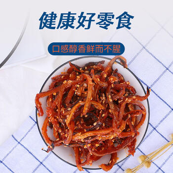 赶海弟 鳗鱼丝200g香辣爽口罐装芝麻蜜汁鱼干小吃办公室学生海味零食 /休闲食品 /海味零食 /鱼零食 商品图3