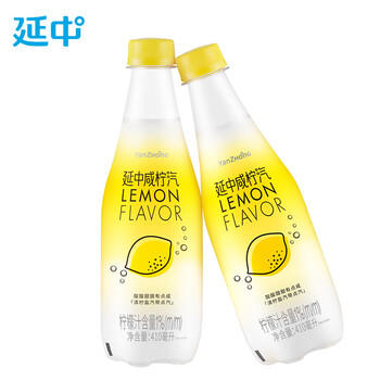 延中 咸柠汽 柠檬味盐汽水 饮料 410ml*12瓶 整箱 /水饮冲调 /饮料 /碳酸饮料 商品图4