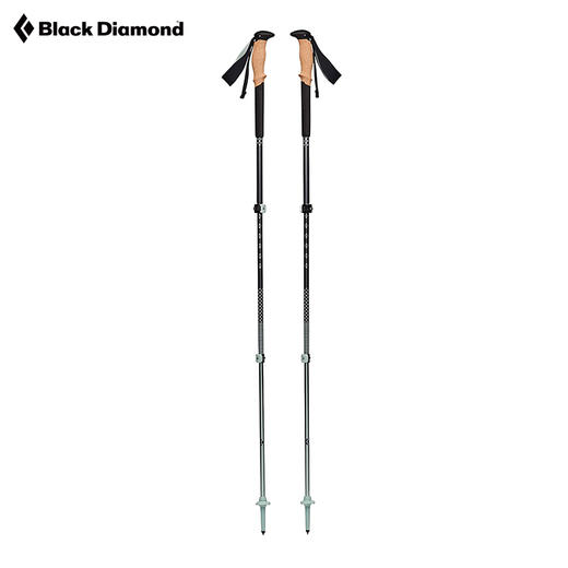 【顶级】Black Diamond黑钻BD登山手杖户外徒步杖铝合金可调伸缩杖110066 商品图0