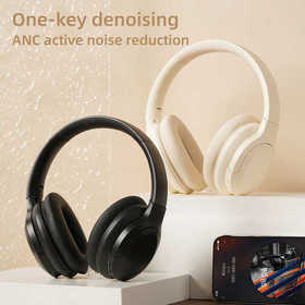 【美国沃尔玛定制】Q7 头戴式ANC主动降噪 蓝牙5.3头戴式 音乐耳机 高清通话