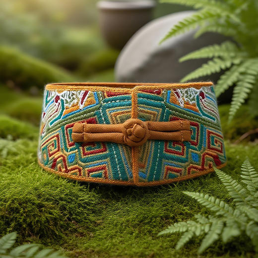 惜朱颜绣花颈圈 | 杨丽萍原创设计  | 现货加急发 商品图5