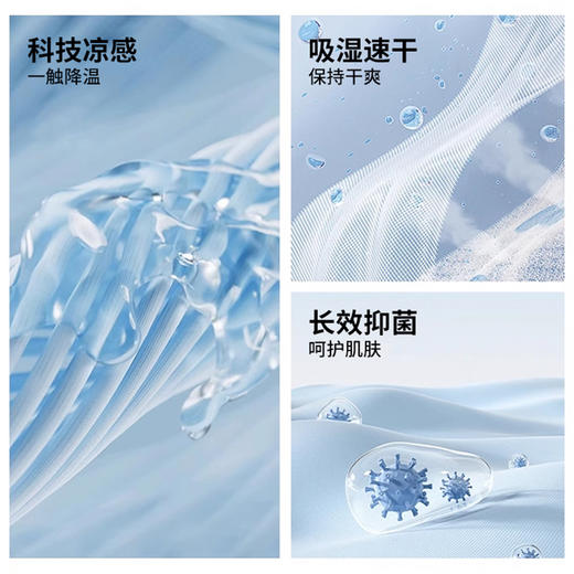 GXG男装【吸湿速干】25夏季个性潮流字母凉感舒适男式圆领短袖T恤K&C 商品图2