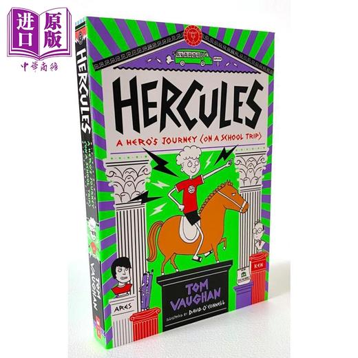 【中商原版】赫拉克勒斯 英雄之旅 Hercules 2 Hercules A Heros Journey on a School Trip 英文原版 插图丰富的幽默小说故事 商品图1