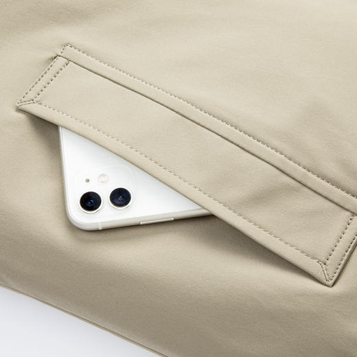 圣得西男士商务翻领夹克2025年秋季新款垂顺挺括百搭休闲外套 商品图11