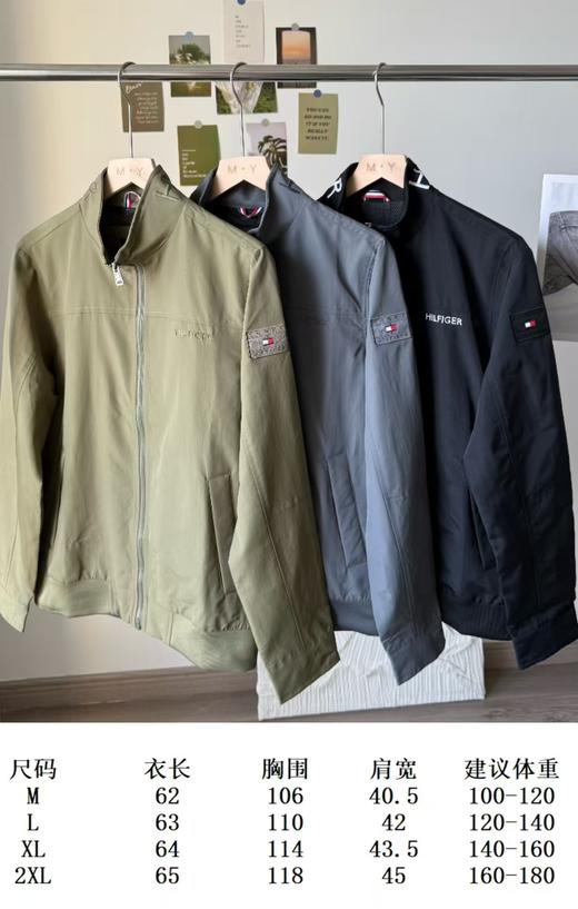 春秋新款立领夹克Tom*my同夹克外套 商品图14