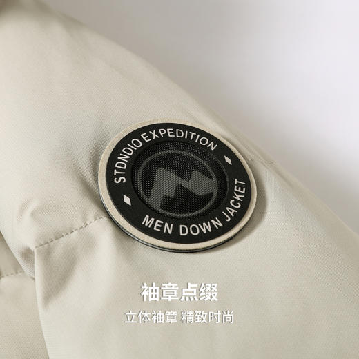 【90%鸭绒】圣得西男士加厚保暖羽绒服2025冬季男新款工装户外风 商品图8