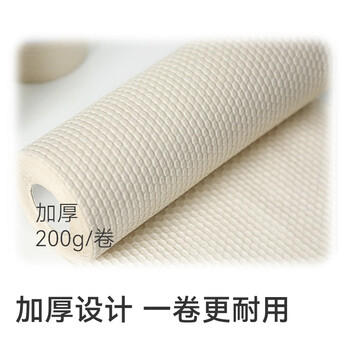 京东京造 懒人抹布 本色抑菌 加厚厨房用纸50节*12卷 吸油一次性洗碗抹布 /家庭清洁/纸品 /清洁纸品 /厨房纸巾 商品图7