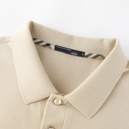 GXG男装夏季时尚简约男式商务翻领t恤Polo衫K&C 商品图4