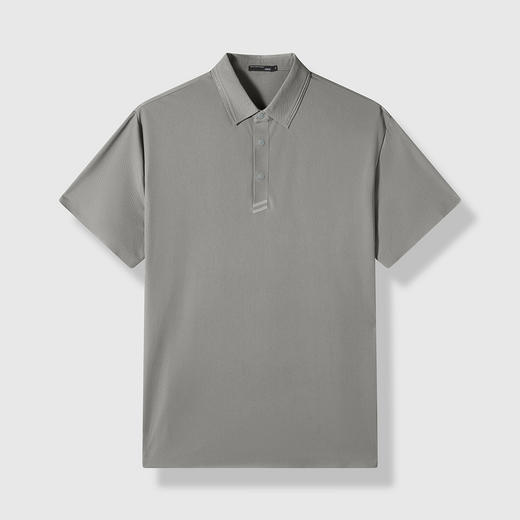GXG男装【7A抗菌】25夏季时尚简约凉感透气通勤男式短袖polo衫K&C 商品图2