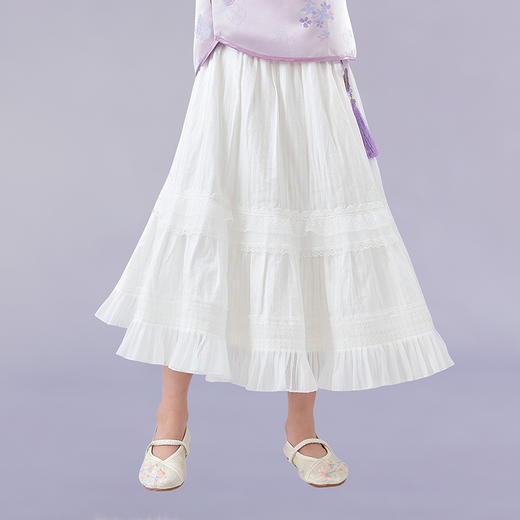 笛莎Deesha观山见女童半裙2025秋季女童半裙 商品图5