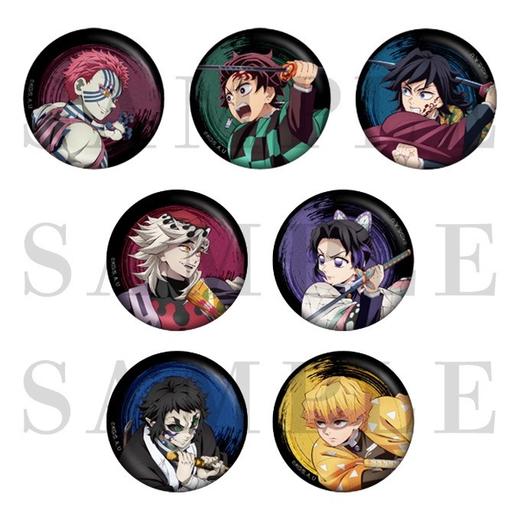 鬼灭之刃 无限城篇 电影院场贩 闪吧唧 徽章 全7种 谷子 商品图0