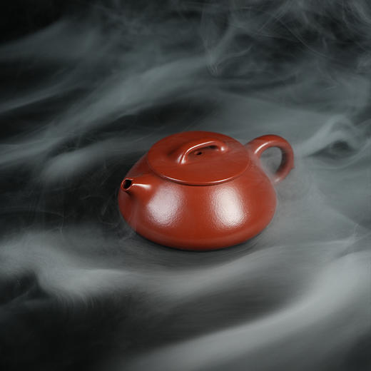 龙德堂陶艺 汤宣武制 《镜瓢》原矿大红袍 140cc 库存请咨询客服 商品图2