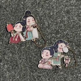 唐风仕女冰箱贴丨金属可移动 唐风喵影/唐韵琴梦