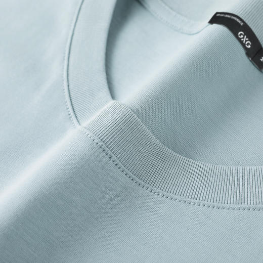 GXG男装【拼图熊】25夏季时尚简约印花休闲舒适透气男式短袖T恤K&C 商品图9