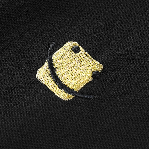 GXG男装【精美刺绣】夏季时尚笑脸小标男款翻领撞色短袖POLO衫K&C 商品图4