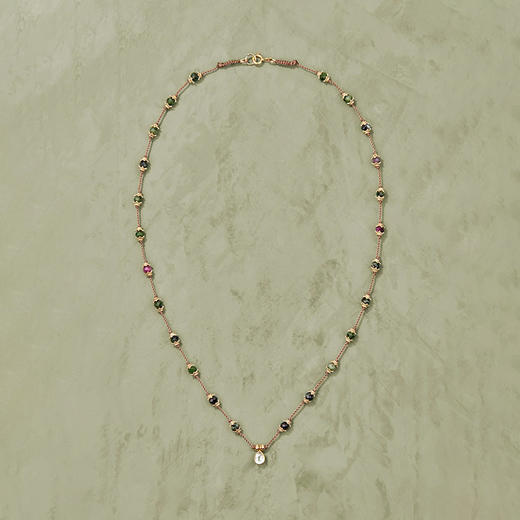 北京仓｜Tityaravy-SRIPHALA-水晶 吊坠 宝石 长项链［法国设计师］ 商品图1