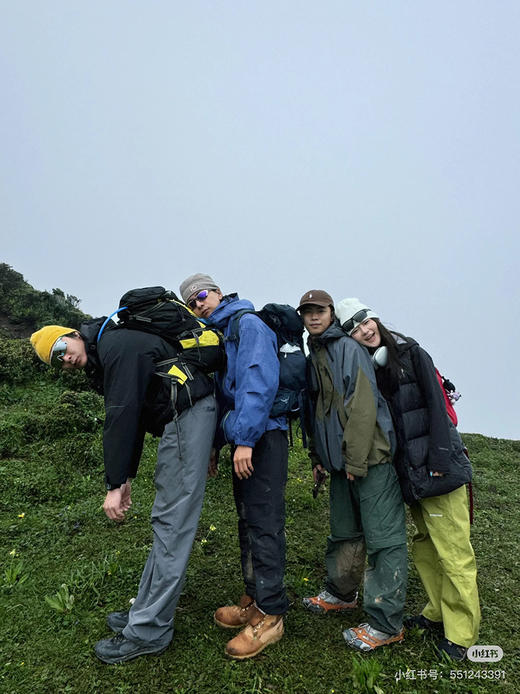 亏清！裸+同款！599+！软壳三防！情侣户外山系连帽冲锋衣 商品图1