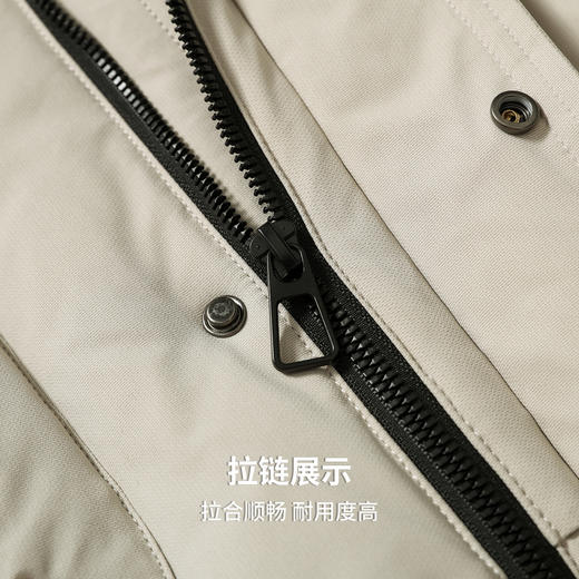 【90%鸭绒】圣得西男士加厚保暖羽绒服2025冬季男新款工装户外风 商品图7