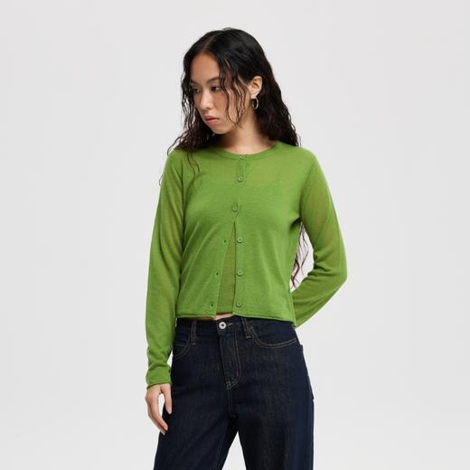 oneup羊毛吊带开衫两件套 商品图1