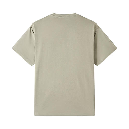 GXG男装【山脉绣花】25夏季时尚刺绣凉感透气圆领休闲男式短袖T恤K&C 商品图7