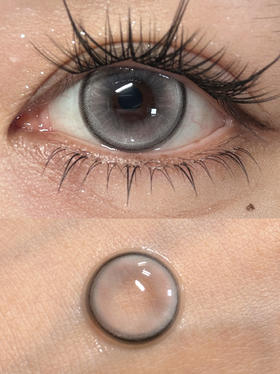 kikicon月抛美瞳 白玉海棠 14.2mm