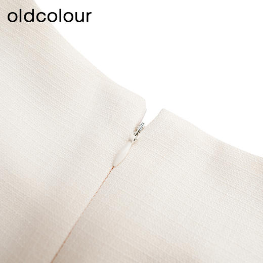 oldcolour商场同款夏款圆领时尚气质短袖连衣裙女GP21101772 商品图4