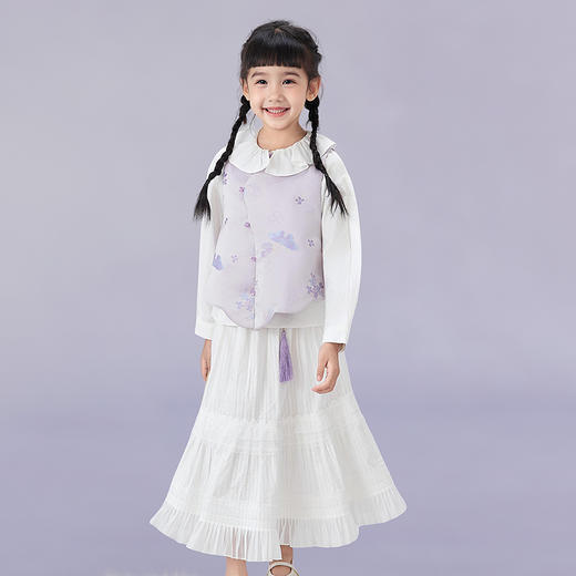 笛莎Deesha观山见女童半裙2025秋季女童半裙 商品图2